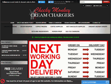 Tablet Screenshot of creamchargers.org.uk